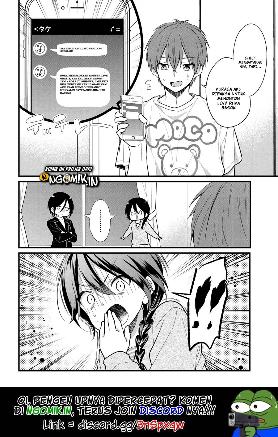 Oshi Ga Kounin Sutouka Ni Narimashita chapter 3